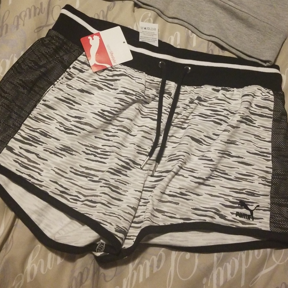 Puma printed shorts